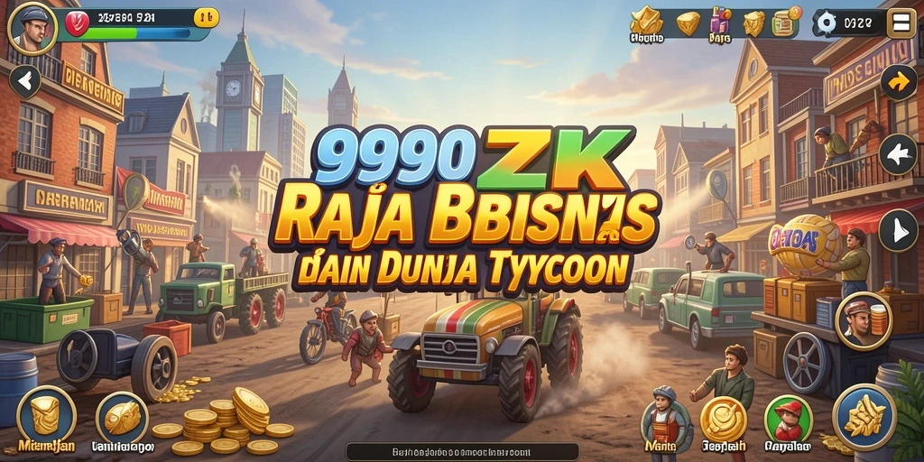 Tampilan gameplay Tycoon yang seru di 99ZK.