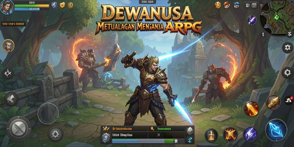 Tampilan gameplay DEWANUSA yang mendebarkan dan grafis menawan.