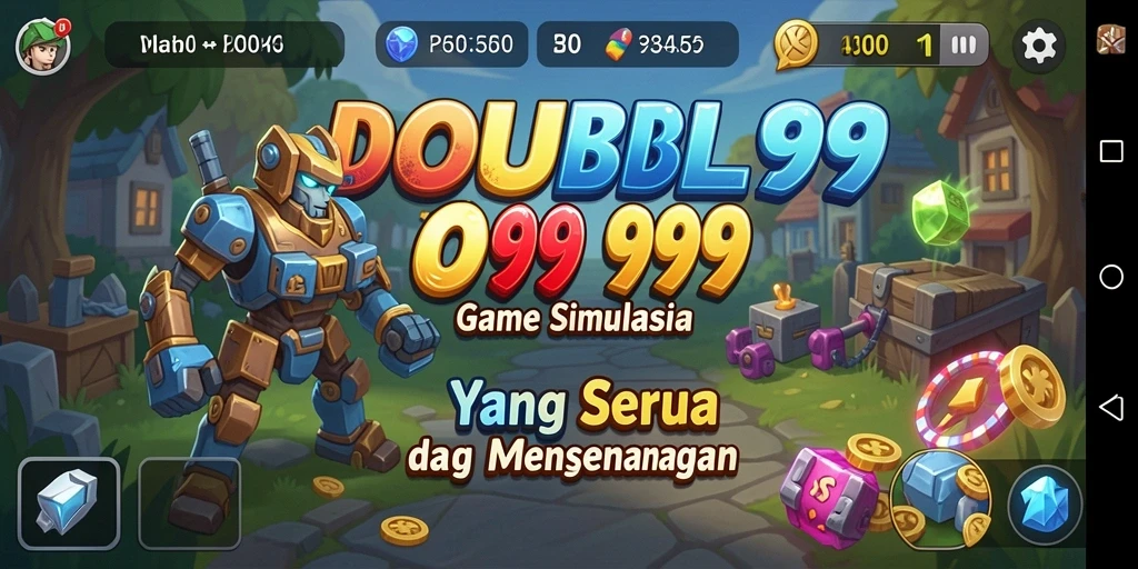 Gameplay seru dari DOUBLE999 dengan grafis yang menawan.