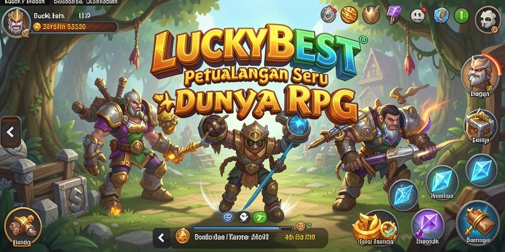 Gameplay menarik dengan grafis menawan di LUCKYBEST.