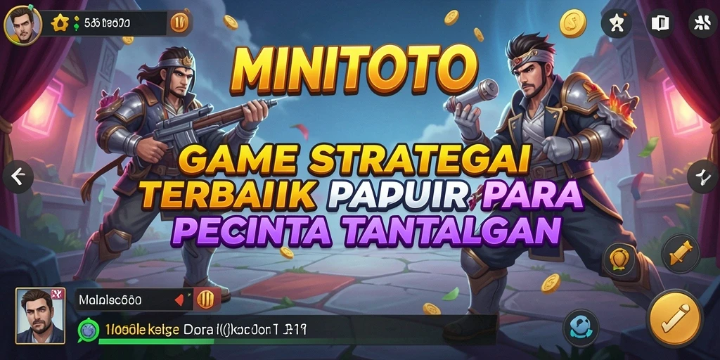 Tampilan gameplay menegangkan dalam MINITOTO dengan strategi yang kompleks.