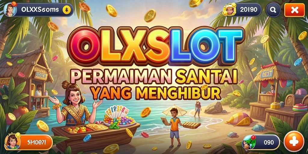 Screenshot gameplay OLXSLOT menampilkan momen seru dalam permainan Casual.