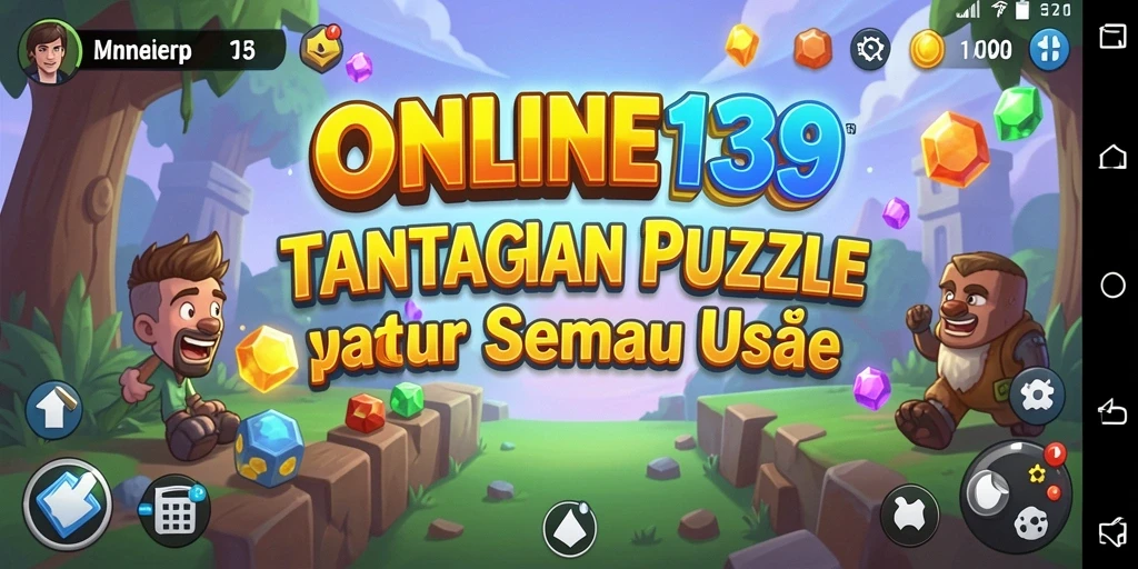 Screenshot utama menunjukkan gameplay <strong>ONLINE138</strong> yang penuh dengan tantangan Puzzle.