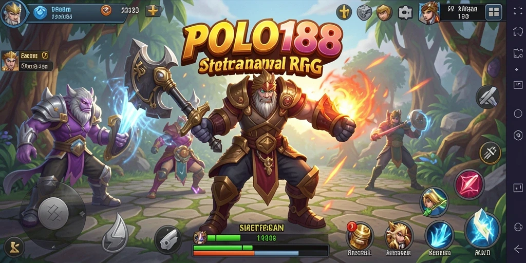 Tampilan gameplay menarik dan aksi petualangan RPG yang mendebarkan.