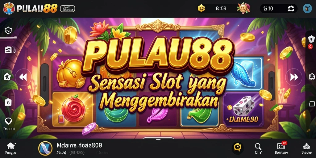 Tangkapan layar gameplay menarik dari PULAU88 yang menunjukkan simbol slot.