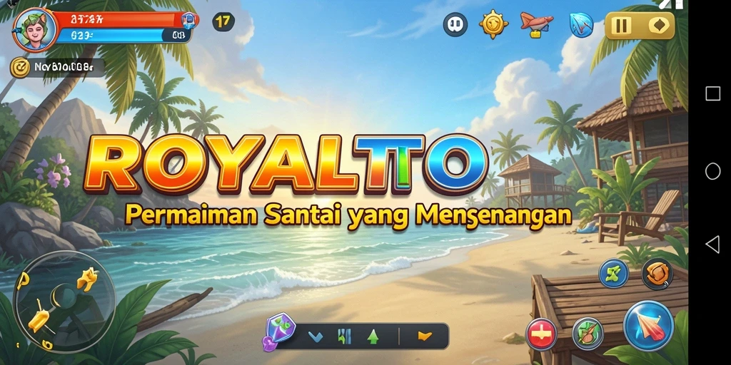 Tampilan gameplay menarik dari ROYALTOTO yang menyenangkan.