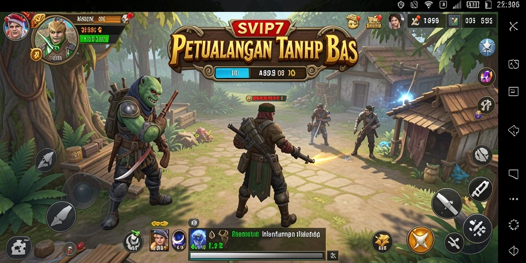 Tangkapan layar dari gameplay SVIP7 yang mendebarkan dan penuh warna.