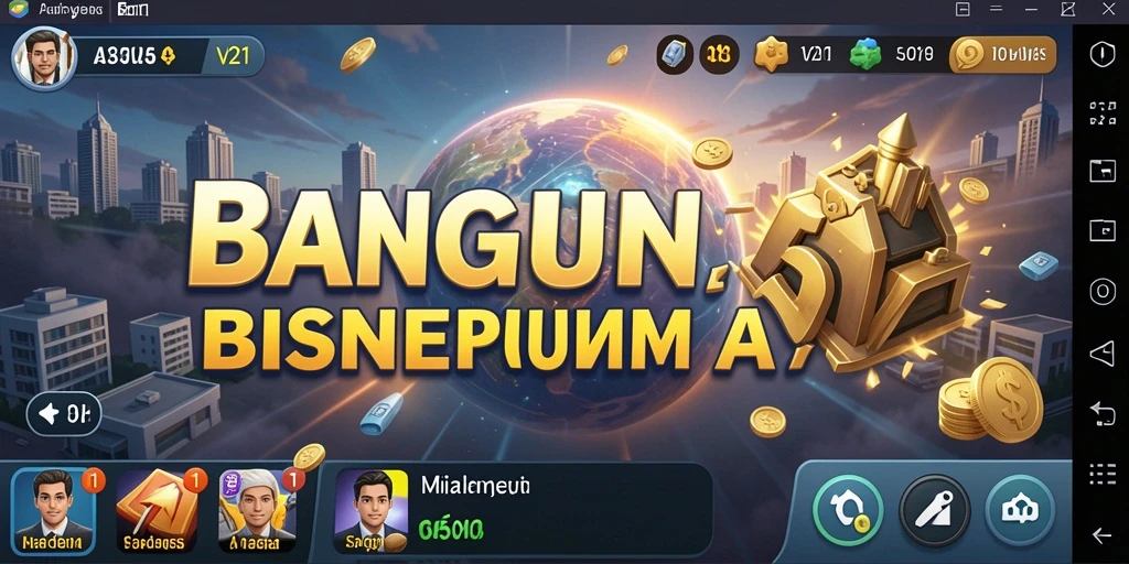Tampilan gameplay V21 yang menarik dan interaktif.